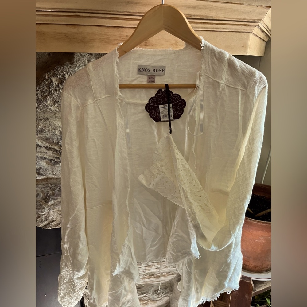 Knox Rose light weight cardigan size XXL